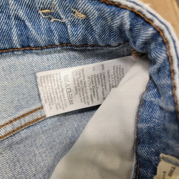 Madewell Denim Wash The Curvy Perfect Destroyed Vintage Women's Jeans | Size 27 - Picture 6 of 11